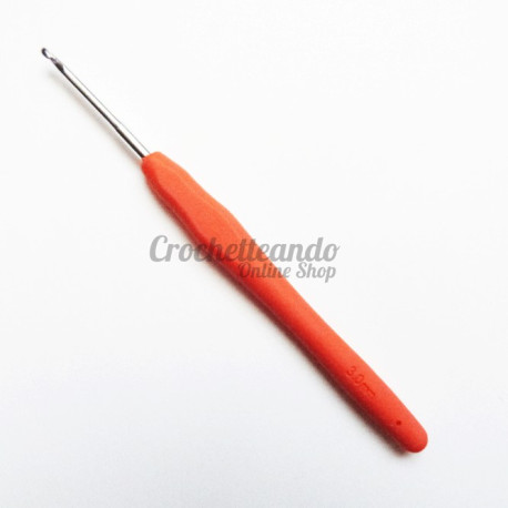 GANCHILLO ALUMINIO Y SILICONA 3mm
