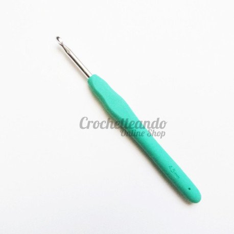 GANCHILLO ALUMINIO Y SILICONA 4.5mm