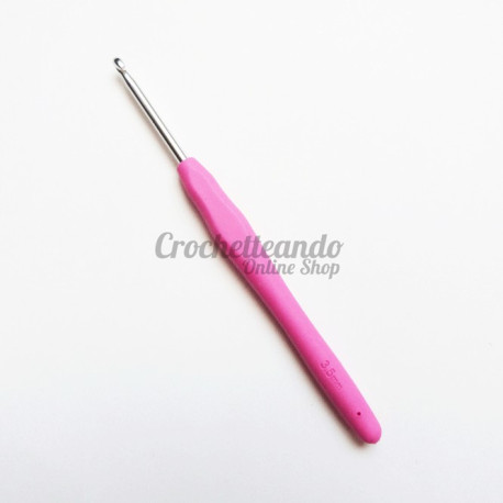 GANCHILLO ALUMINIO Y SILICONA 3.5mm