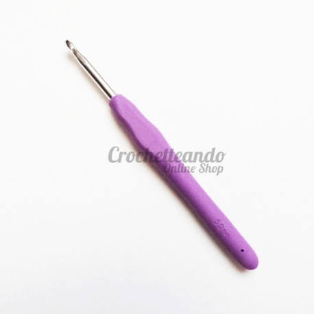 GANCHILLO ALUMINIO Y SILICONA 5mm