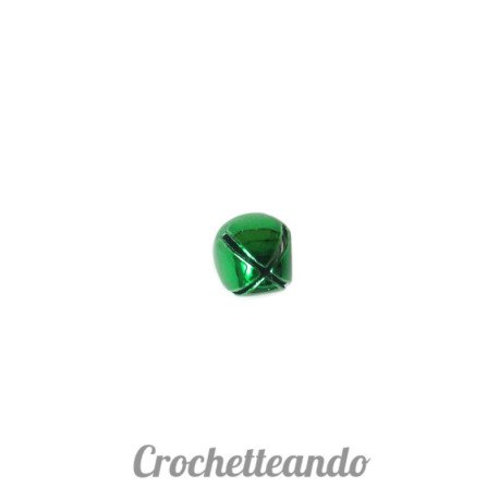 CASCABEL 12MM VERDE X 5 UNIDADES