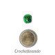 CASCABEL 12MM VERDE X 5 UNIDADES