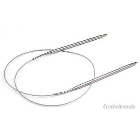 AGUJA DE TEJER CIRCULAR 8mm - 80cm