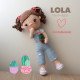 LOLA _PATRON DIGITAL MUÑECA AMIGURUMI