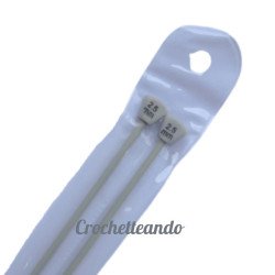DOS AGUJAS DE 2.5MM