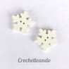 BOTON COPO DE NIEVE BLANCO 20mm