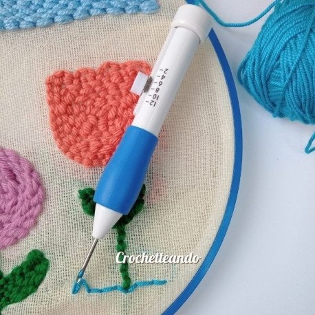 AGUJA MAGICA O PUNCH NEEDLE