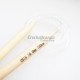 AGUJA DE TEJER CIRCULAR EN BAMBU 10mm