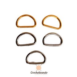 MEDIA LUNA. HERRAJES PARA BOLSOS