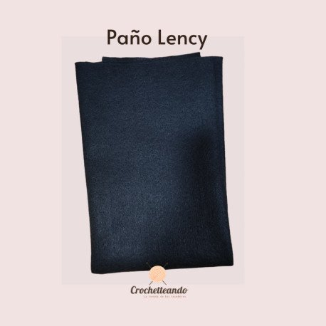 PAÑO LENCY NEGRO