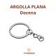 DOCENA ARGOLLAS PARA LLAVERO PLANAS