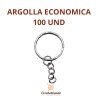 100 ARGOLLAS PARA LLAVERO ECONO
