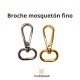 BROCHE MOSQUETON ZAMAK. HERRAJES