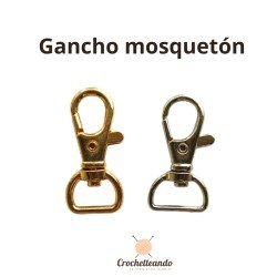 GANCHO MOSQUETON PEQUEÑO. HERRAJES