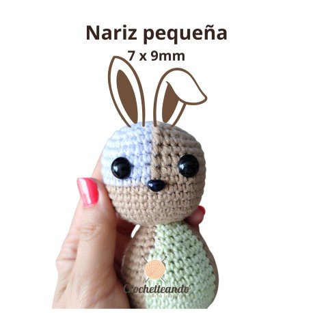 NARIZ PEQUEÑA 7 x 9mm