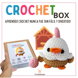 CROCHET BOX: CURSO + MATERIALES Gallina Feliz