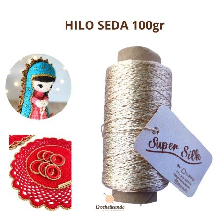 HILO SEDA 100gr - DORADO