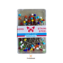 ALFILERES DE COLORES CAJA