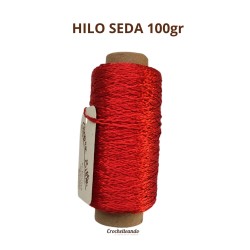HILO SEDA 100gr - ROJO