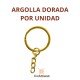ARGOLLA DORADA LLAVERO PLANA