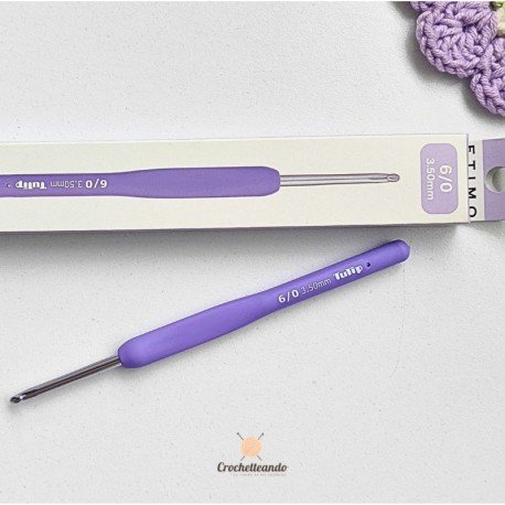 AGUJA CROCHET TULIP ETIMO MURASAKI
