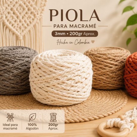 MACRAME ARTEDEKO _ CRUDO