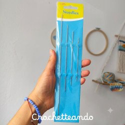 Kit Agujas Para Muñequería x 4