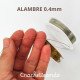 Alambre Delgado 0.4mm para manualidades