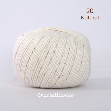 Hilo Círculo Amigurumi 100% Algodón Mercerizado 125gr